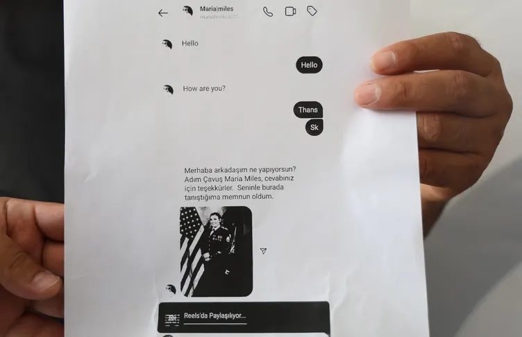 ’Amerikan ordusunda askerim’ diyen kadına kandı: 700 bin dolar ve 2 külçe altın ile…