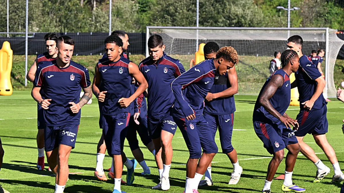 Trabzonspor, Avusturya'da 2 eksikle çalıştı! Trabzonspor, Avusturya'da 2 eksikle çalıştı!