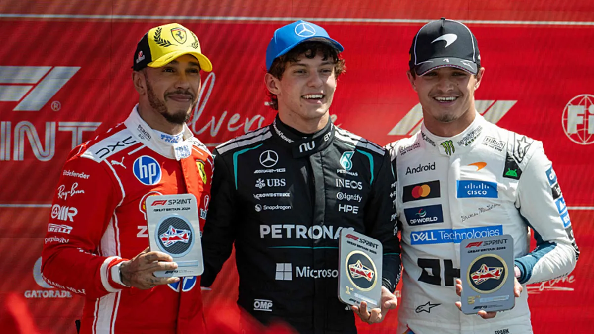 Formula 1 Büyük Britanya Grand Prix’sinde Kimi Antonelli kazandı Formula 1 Büyük Britanya Grand Prix’sinde Kimi Antonelli kazandı