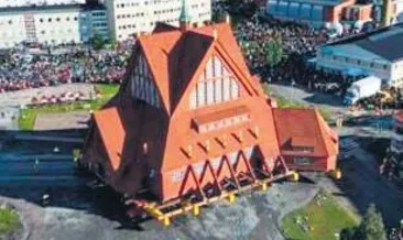 İsveç’te bir şehir yer değiştiriyor