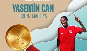 Milli atlet Yasemin Can’dan altın madalya!
