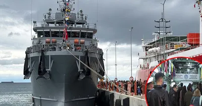 TCG Kemalreis ve TCG Işın gemisine vatandaşlardan yoğun ilgi!