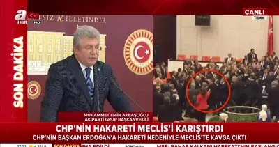 AK Parti Grup Başkanvekili: Bu utanç CHP tarihine kara bir leke olarak geçmiştir