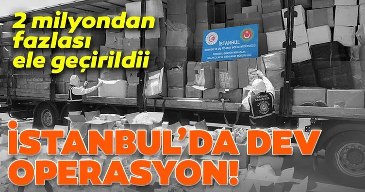 Son dakika haberi: İstanbul’da dev operasyon yapıldı!