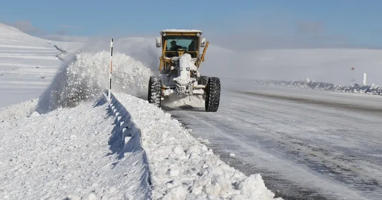 Doğu’da kar yağışı 2 gündür devam ediyor