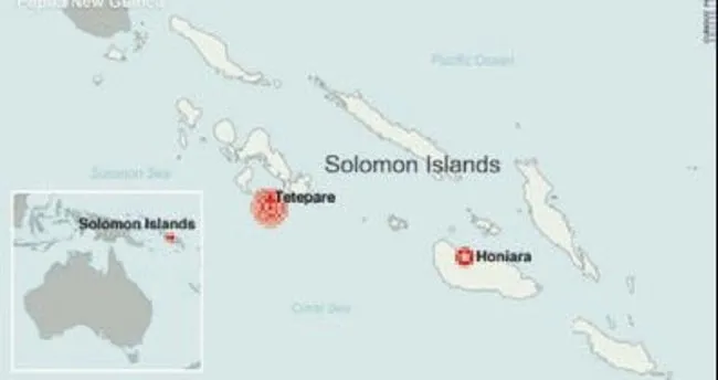 Solomon Adaları’nda tsunami uyarısı