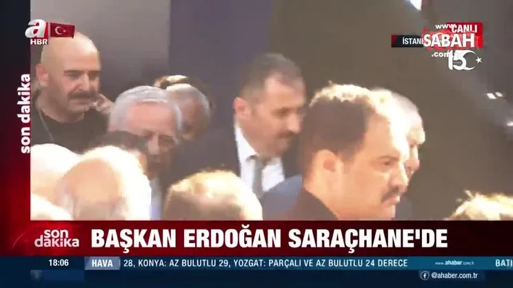 Başkan Erdoğan Saraçhane'de | Video