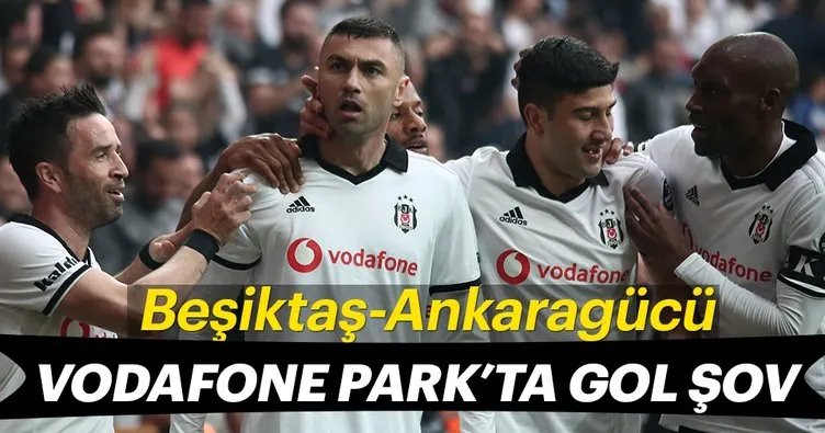Beşiktaş evinde Ankaragücü’nü 4-1 mağlup etti