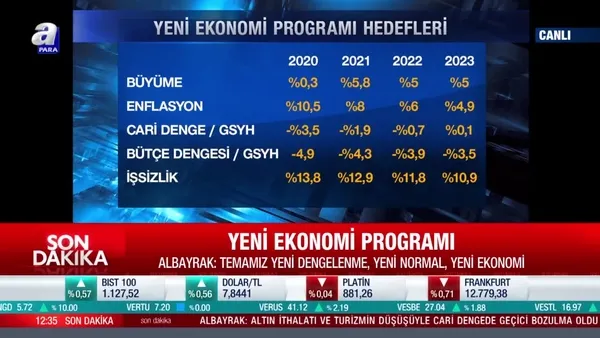 Sezgin: 2021 yılı için yüzde 6’ya yakın bir büyüme oranı hedefini gerçekçi
