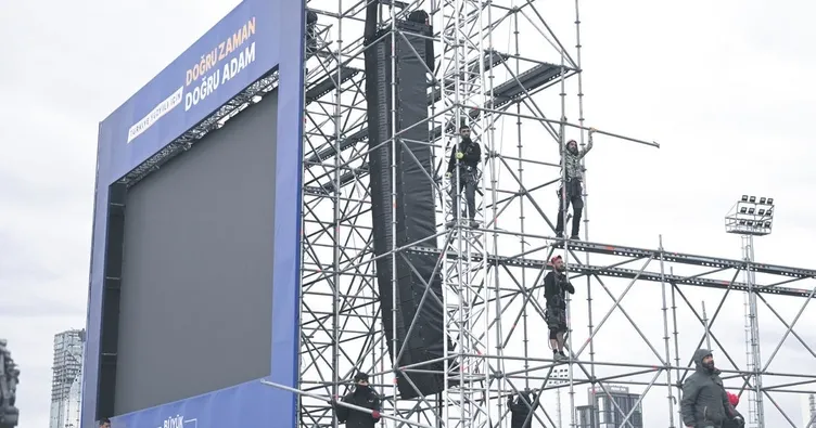 Ankara büyük mitinge hazırlanıyor