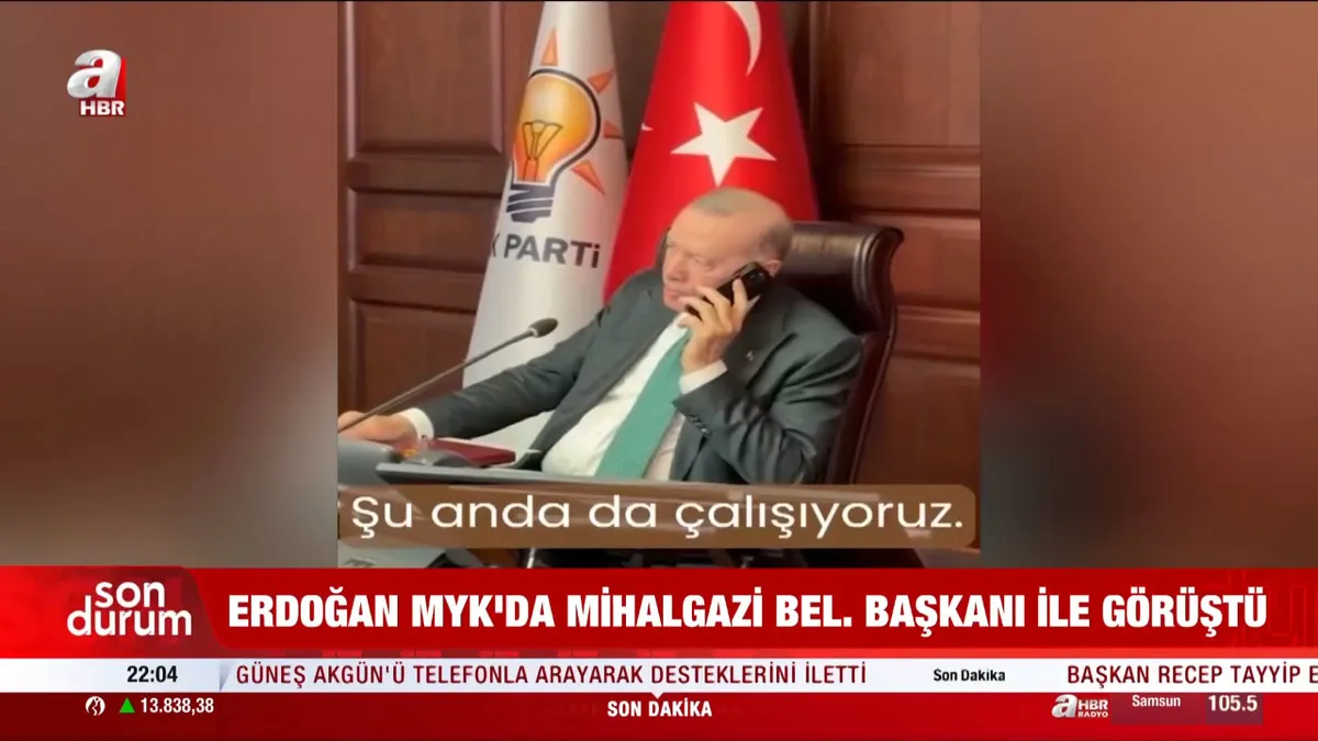 Başkan Erdoğan’dan Mihalgazi Belediye Başkanı Zeynep Güneş Akgün’e destek telefonu Başkan Erdoğan’dan Mihalgazi Belediye Başkanı Zeynep Güneş Akgün’e destek telefonu