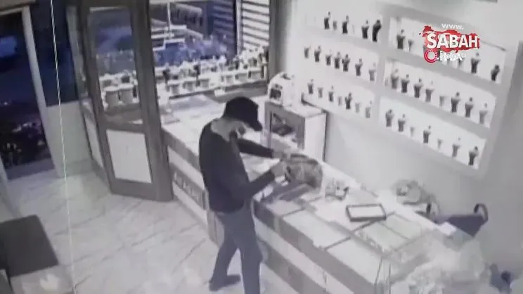 Kuyumcu soygununda dehşet anları kamerada | Video