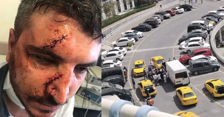 İstanbul’da yol kavgası! Muşta ile dövdü!