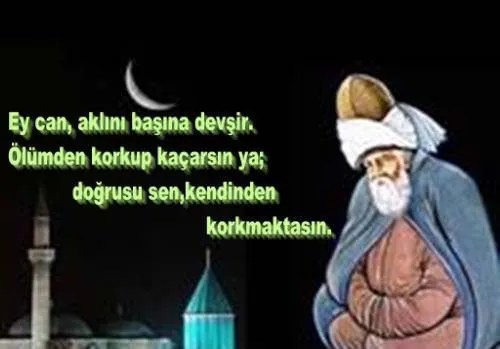 Resimli Mevlana Sözleri - En Güzel Hz. Mevlana Sözleri ve Öğütleri