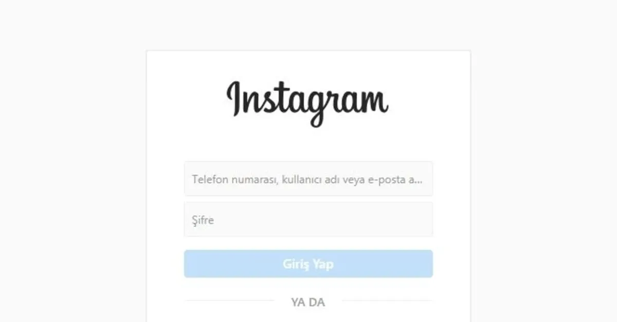 Instagram Giris Yap Instagram A Nasil Girilir Tk1 En Son Haber