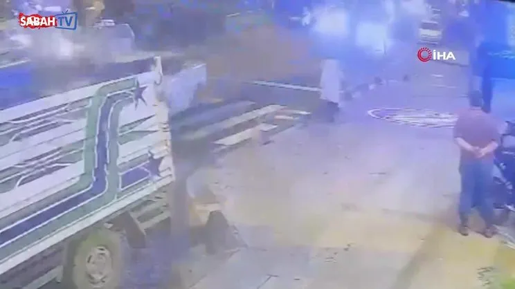 Arnavutköy’de polis memurunun yaralandığı kaza kamerada | Video