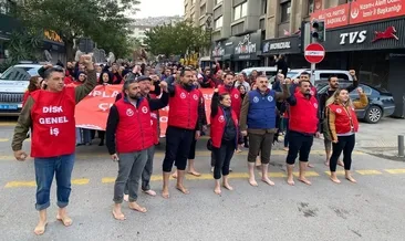 ‘Çıplak ayak’ eylemi disiplinlik oldu