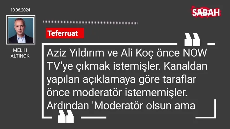 Melih Altınok | Teferruat