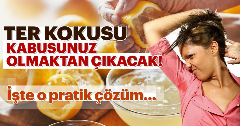 Koltuk altı kokusuna doğal çözüm! Ev yapımı deodorant tarifi Kadın