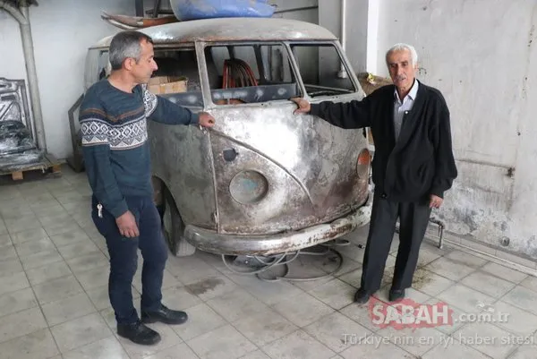 Klasik otomobillere baba ve oğuldan usta dokunuşlar!