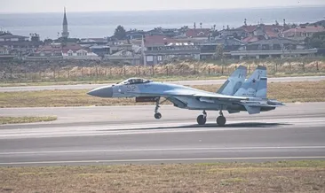 Su-35 İstanbul semalarında