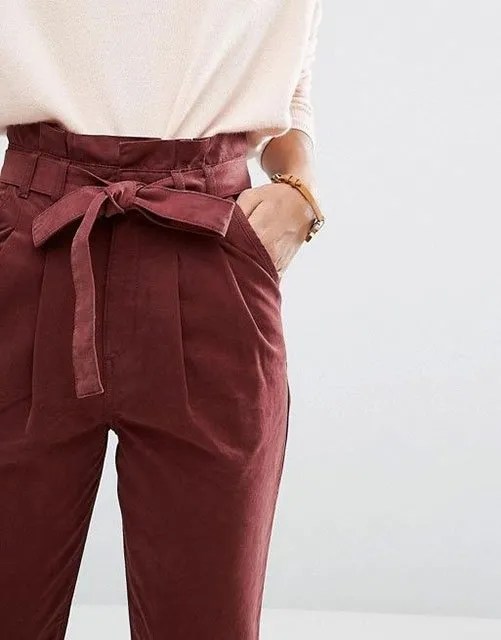Yeni trend: paper bag pantolon
