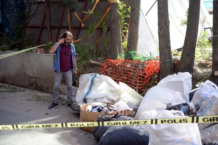 Son dakika: İstanbul’da vahşet... Çöplerin içerisinde bulundu