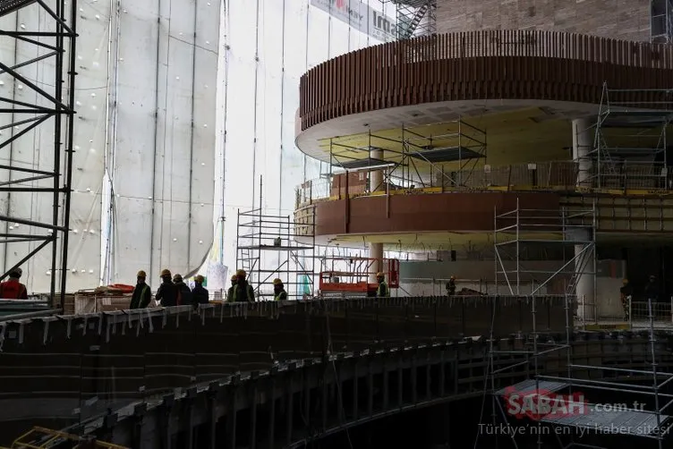Taksim’deki Atatürk Kültür Merkezi inşaatının yüzde 86’sı tamamlandı