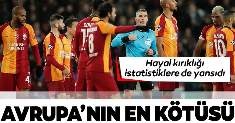 PSG - Galatasaray maçından kareler