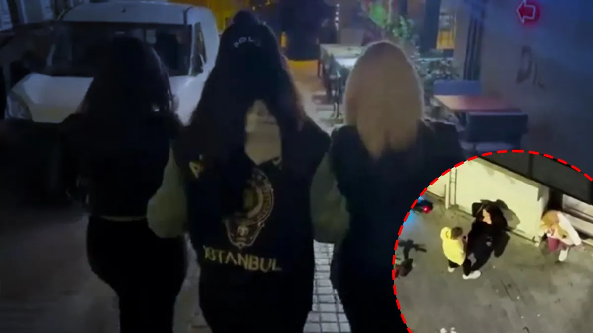 Beyoğlu'nda dev asayiş denetimi! Sokaktaki fuhuş pazarlığı dronla görüntülendi: 27 gözaltı