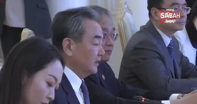 Çinli diplomat Wang: Rusya ve Çin çok kutuplu dünyaya bağlı | Video