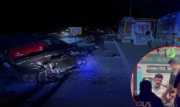 Kastamonu'da kaza: Kontrolden çıkarak bariyerlere çarptı! 2 yaralı #kastamonu