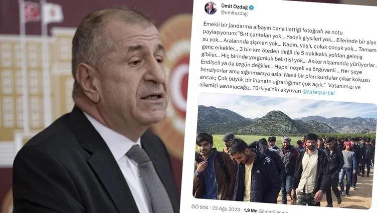 Ümit Özdağ’ın yalanı ortaya çıktı: Sığınmacıları hedef alan o fotoğraf meğer…