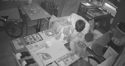 Elazığ’da çocuk hırsızlar kamerada