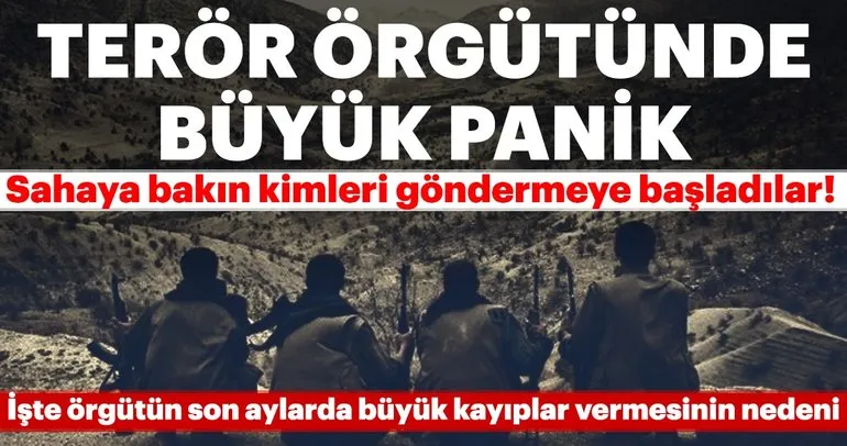 Terör örgütünde büyük panik! İşte son aylarda PKK’nın büyük kayıplar vermesinin nedeni
