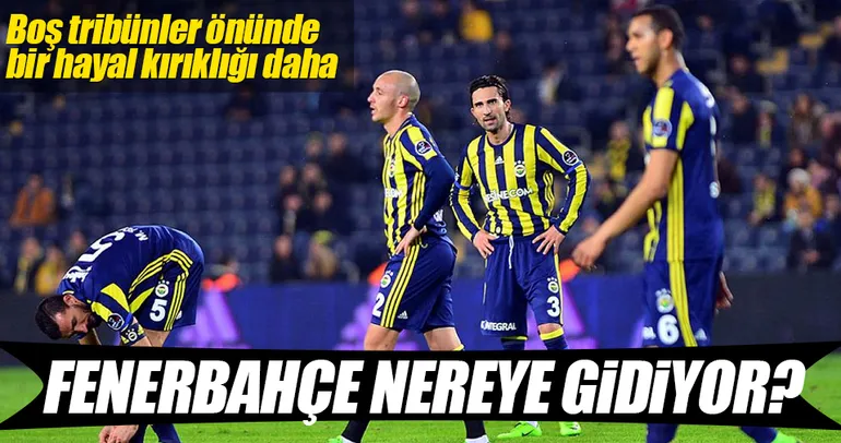 Kadıköy’de hayal kırıklığı
