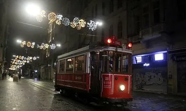 Nostaljik tramvay son seferini yaptı