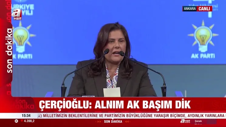 Özlem Çerçioğlu AK Parti'de! | Video
