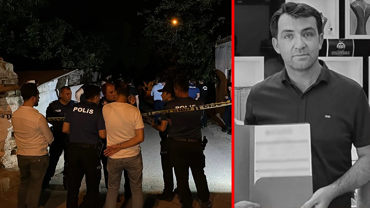 Konya'da kuyumcu cinayeti sonrası olay yeri incelemesi