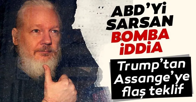 ABD basınında bomba iddia. Trump’tan Assange’ye şartlı af teklifi