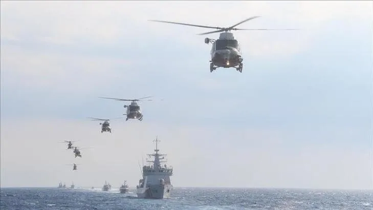 SON DAKİKA: Rum medyasında korku manşetleri: Türk helikopterleri Girne semalarında...