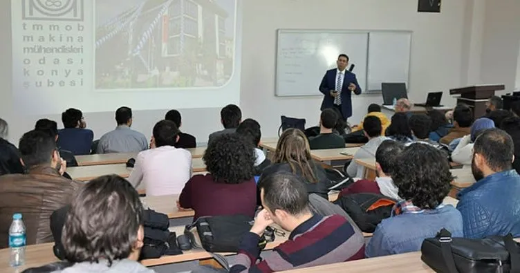 Konya’da üniversite öğrencilerine makina mühendisliği mesleği tanıtılıyor