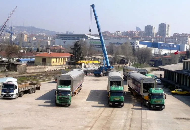 Marmaray vagonları İstanbul’a geldi