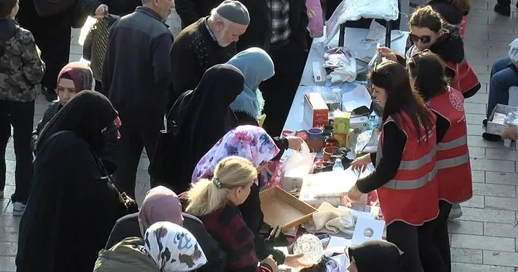 ‘Hayır Çarşısı’nın geliri Gazze’ye