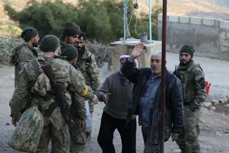 Şeyh Hadid'li sivillerin özgürlük sevinci