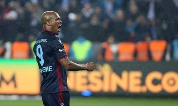 Trabzonspor’un yıldızı Nwakaeme rekor peşinde! En golcü sezonu için…