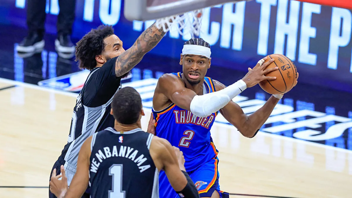 NBA'de Spurs'ü 123-108 yenen Thunder, seride 2-1 öne geçti NBA'de Spurs'ü 123-108 yenen Thunder, seride 2-1 öne geçti