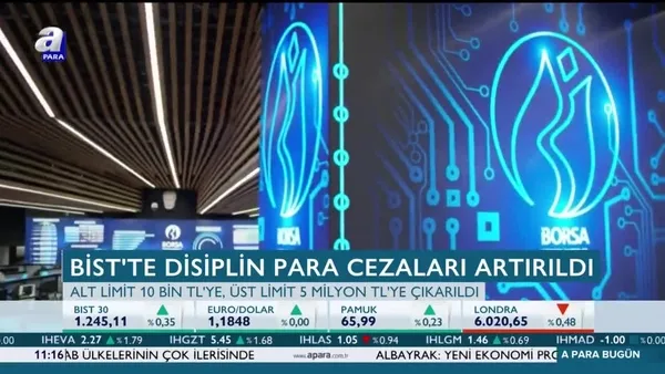 Borsada disiplin cezalarının kapsamı genişledi