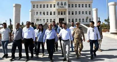 Mardin Valisi Demirtaş Nusaybin’de incelemelerde bulundu