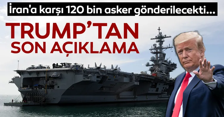 Trump 120 Bin asker iddiasını yalanladı